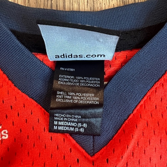 ADIDAS Lance Stephenson Charlotte Bobcats Rare Jersey #1 Youth SZ Medium EUC - Picture 4 of 5